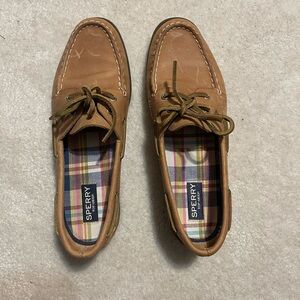 Sperry Leather Top Sider Boat Shoe Tan 9155240